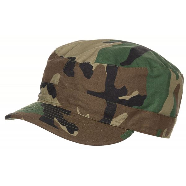 Picture of US BDU Ripstop Cap Woodland